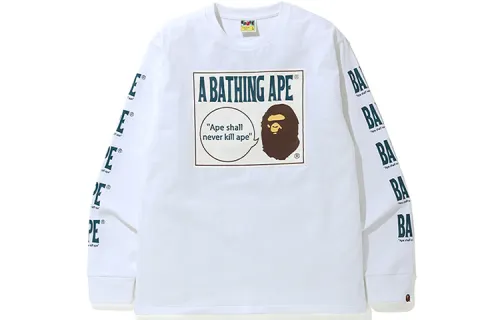 Bape Boombox Tag L/S Tee