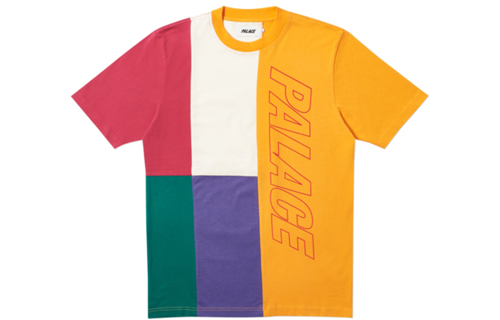 Футболка Palace Flaggin T-Shirt Orange (оранжевый) — фото 1