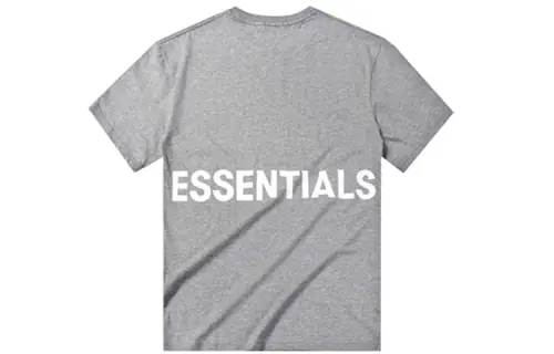 Fear Of God Essentials SS19 T Shirts Unisex Crew Neck Moderate Straight Fit