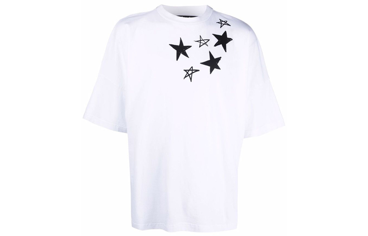 PALM ANGELS Shooting Stars Oversized T Shirt