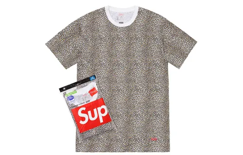 Supreme x Hanes tagless T-shirt (pack of two)