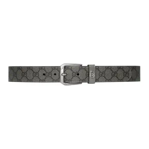 GUCCI Belt With Interlocking G Detail