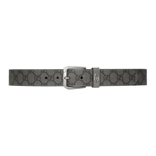 GUCCI Belt With Interlocking G Detail
