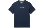 Timberland T Shirts Men's Dark Sapphire Crew Neck Moderate Straight Fit