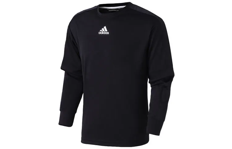 Adidas T-Shirts Men's Black Crew Neck Moderate Straight Fit
