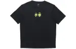 Li Ning Sports Fashion Collection T Shirts Unisex Black Crew Neck Moderate Straight Fit