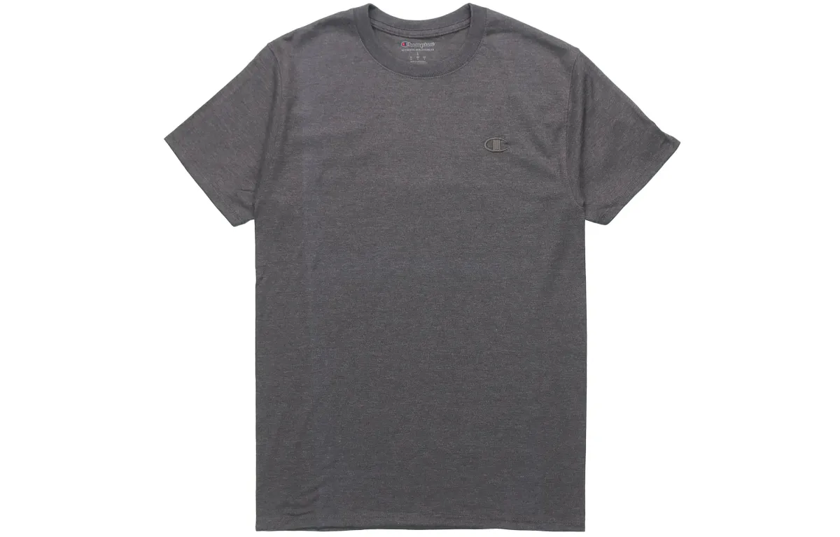 Champion T Shirt US Version Unisex Dark Gray