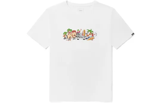 Vans AP FUN SQUAD T Shirt Men's White