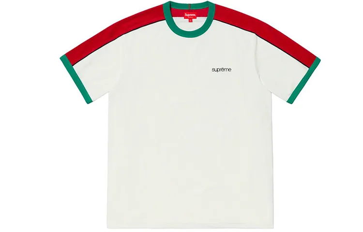 Supreme Shoulder Stripe Terry S/S Top