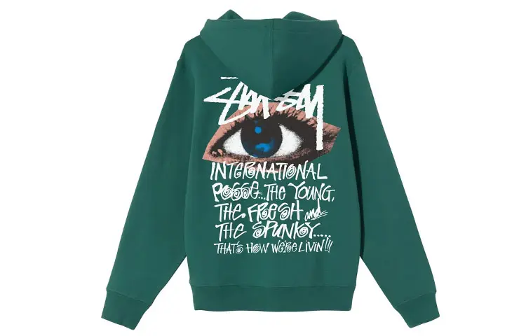 Stussy Sweatshirts Unisex Hooded Moderate Regular