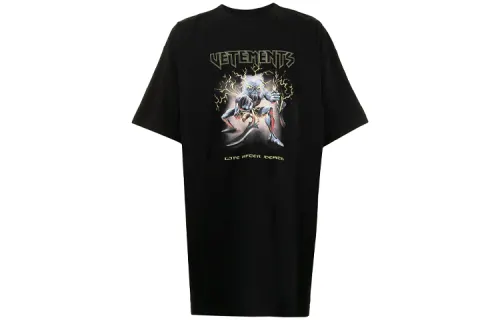 Vetements Electric Logo Heavy Metal T-Shirt