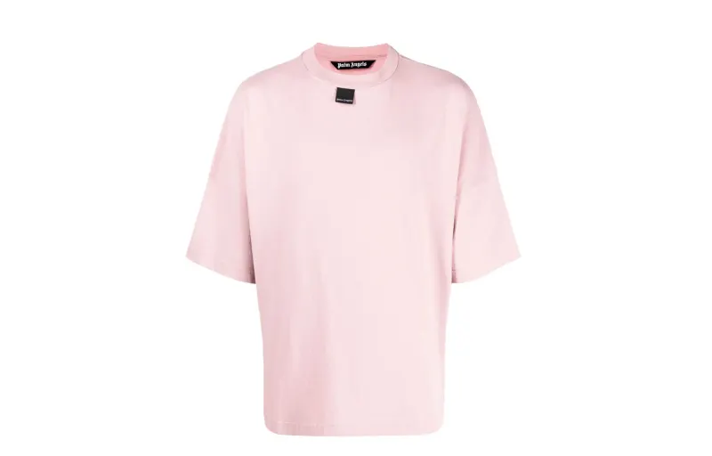 PALM ANGELS Blurred Logo Oversized T Shirt