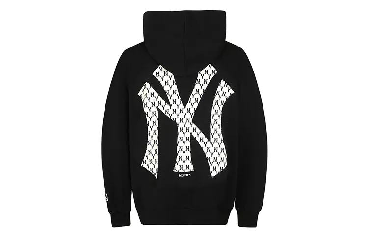 MLB Hooded Regular Sweatshirt Unisex Black