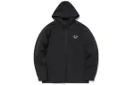 Li Ning Sweatshirts Men's Heather Gray Shadow Black Hooded Moderate Cardigan