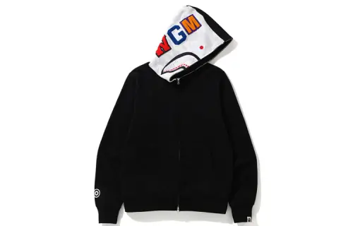 Bape City Camo Side Shark Full Zip Hoodie