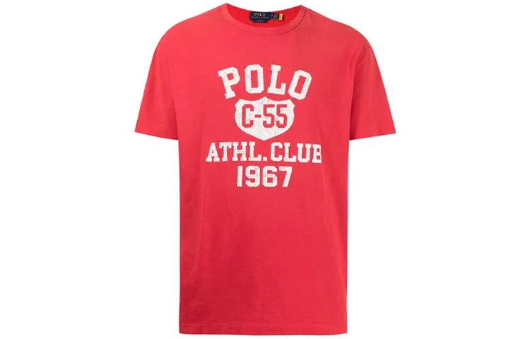 Polo Ralph Lauren SS26 T-Shirt Classic Version Men's Red
