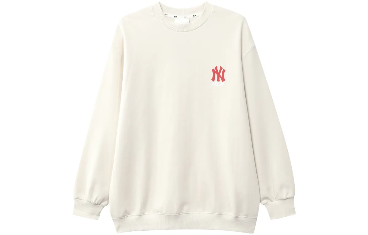 MLB Sweatshirt Unisex Ivory White