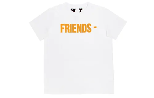 VLONE Big Logo Series T Shirt Unisex White Yellow