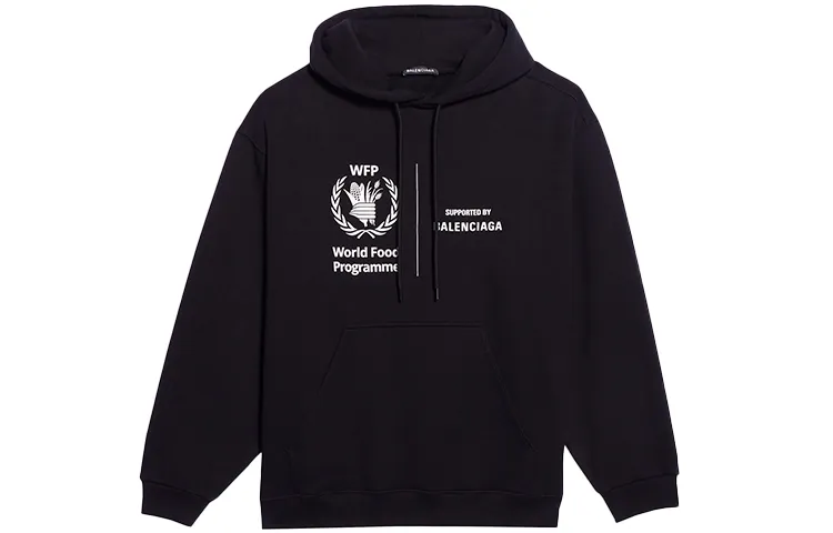 Balenciaga x Wfp Sweatshirt Men's Black