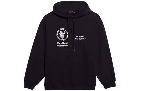 Balenciaga x Wfp Sweatshirt Men's Black