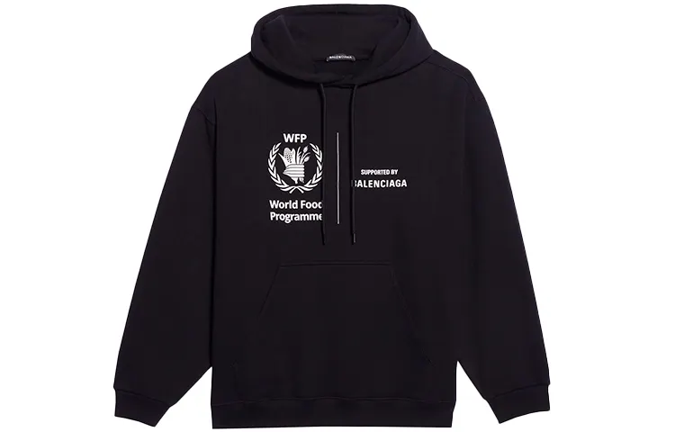 Balenciaga x Wfp Sweatshirt Men's Black