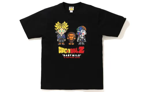 Bape X Dragon Ball Z Baby Milo Trunks & Mecha Frieza Tee