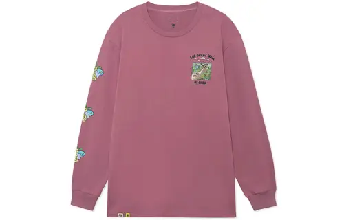 Li Ning Skateboard T Shirt Men's Green Purple