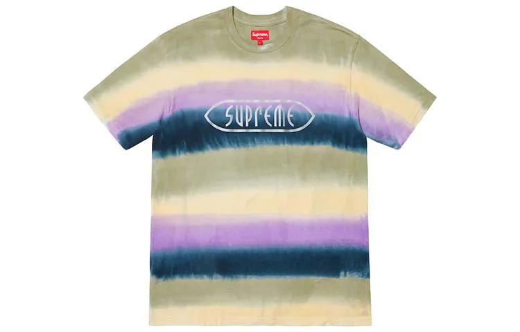 Supreme Rainbow Stripe Tee