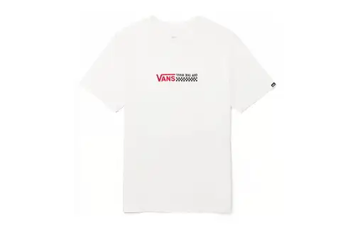 Vans CENTRED DROP T Shirt Unisex White