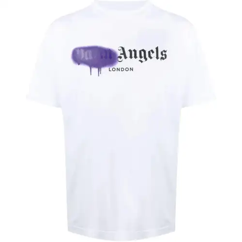 PALM ANGELS London Sprayed Logo T shirt