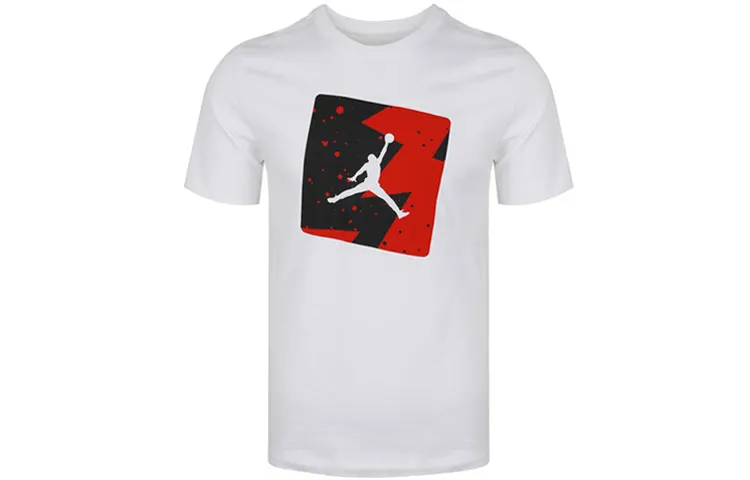 Jordan Set-in Sleeve T-Shirt Men's White