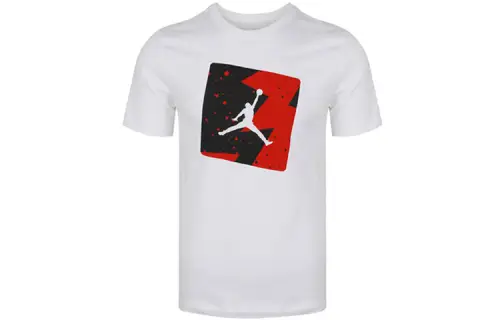 Jordan Set-in Sleeve T-Shirt Men's White