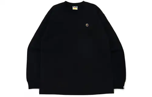 Bape Ape Head One Point Relaxed Fit L/S Tee