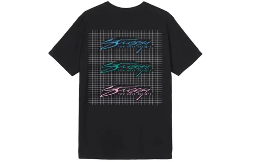 Stussy T Shirts Unisex Crew Neck Moderate Straight Fit