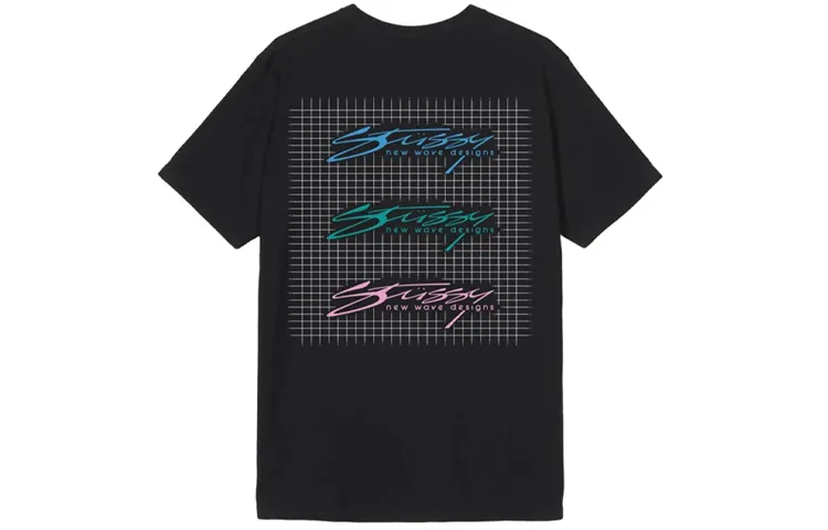 Stussy T Shirts Unisex Crew Neck Moderate Straight Fit