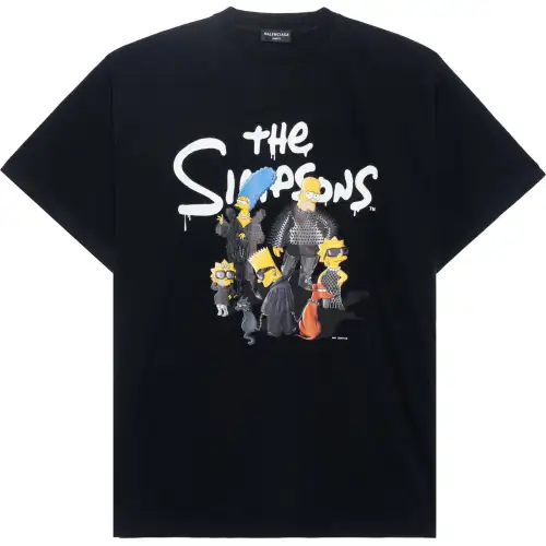 Balenciaga X The Simpsons Oversized T Shirt