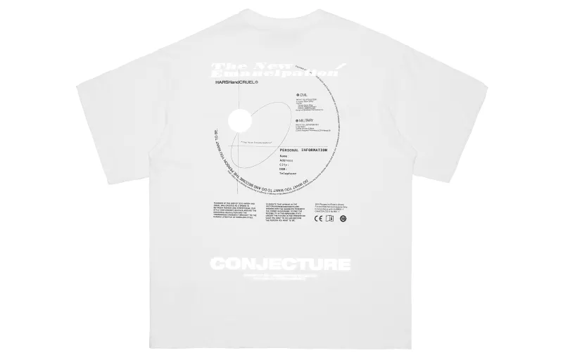 HARSH AND CRUEL T Shirts Unisex Crew Neck Moderate Straight Fit