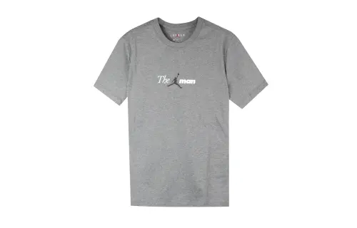Jordan T Shirts Men's Crew Neck Moderate Straight Fit