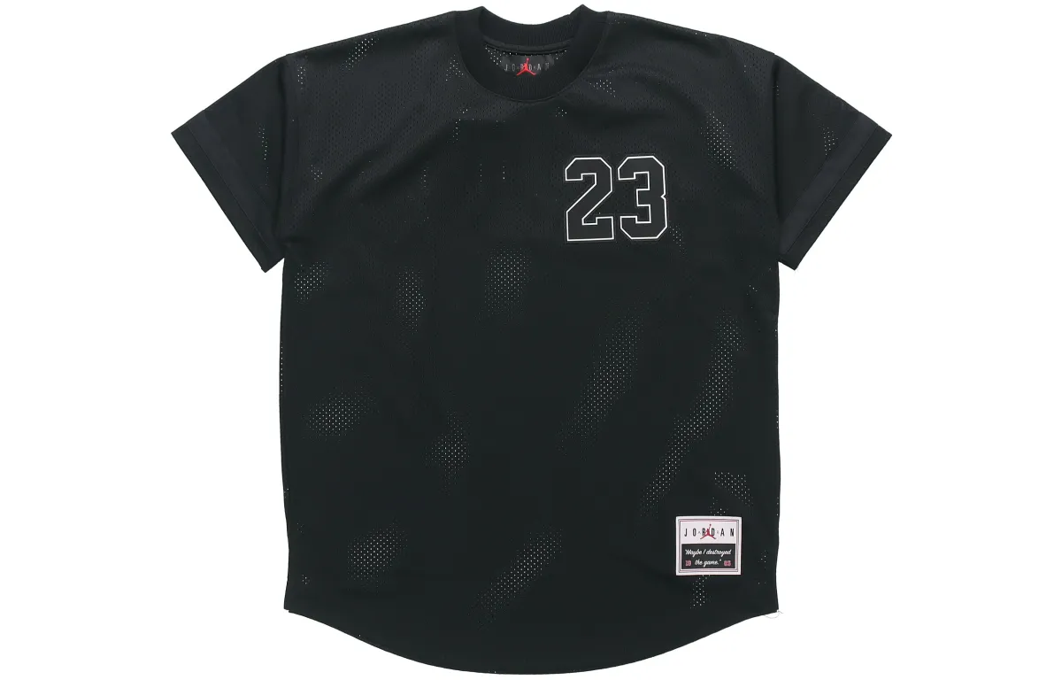 Jordan Set in Sleeve T Shirt Men's Black