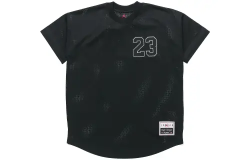 Jordan Set in Sleeve T Shirt Men's Black