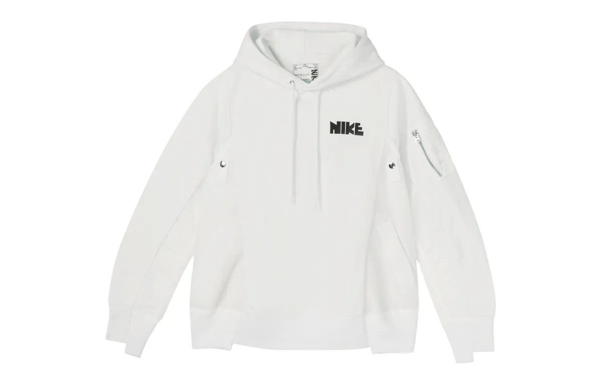 Nike X Sacai Hoodie 'White'