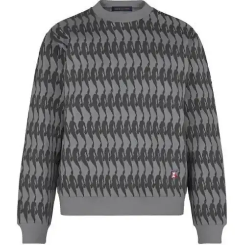 LOUIS VUITTON x NBA Sweatshirt Men's Gray