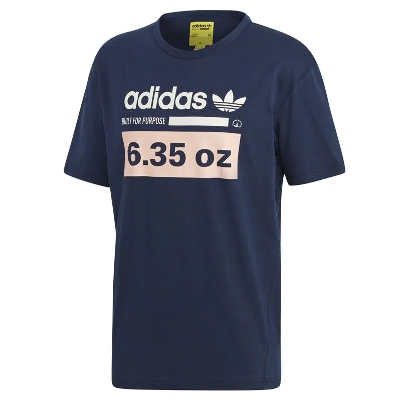 Adidas Originals T-Shirts Men's Crew Neck Moderate Straight Fit