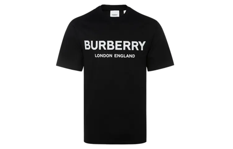 Burberry Ble Logo Print T Shirt