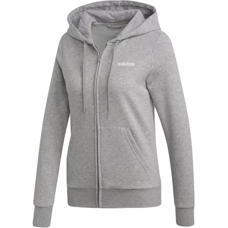 Adidas Sweatshirts Unisex Gray Hooded (Non-detachable) Moderate