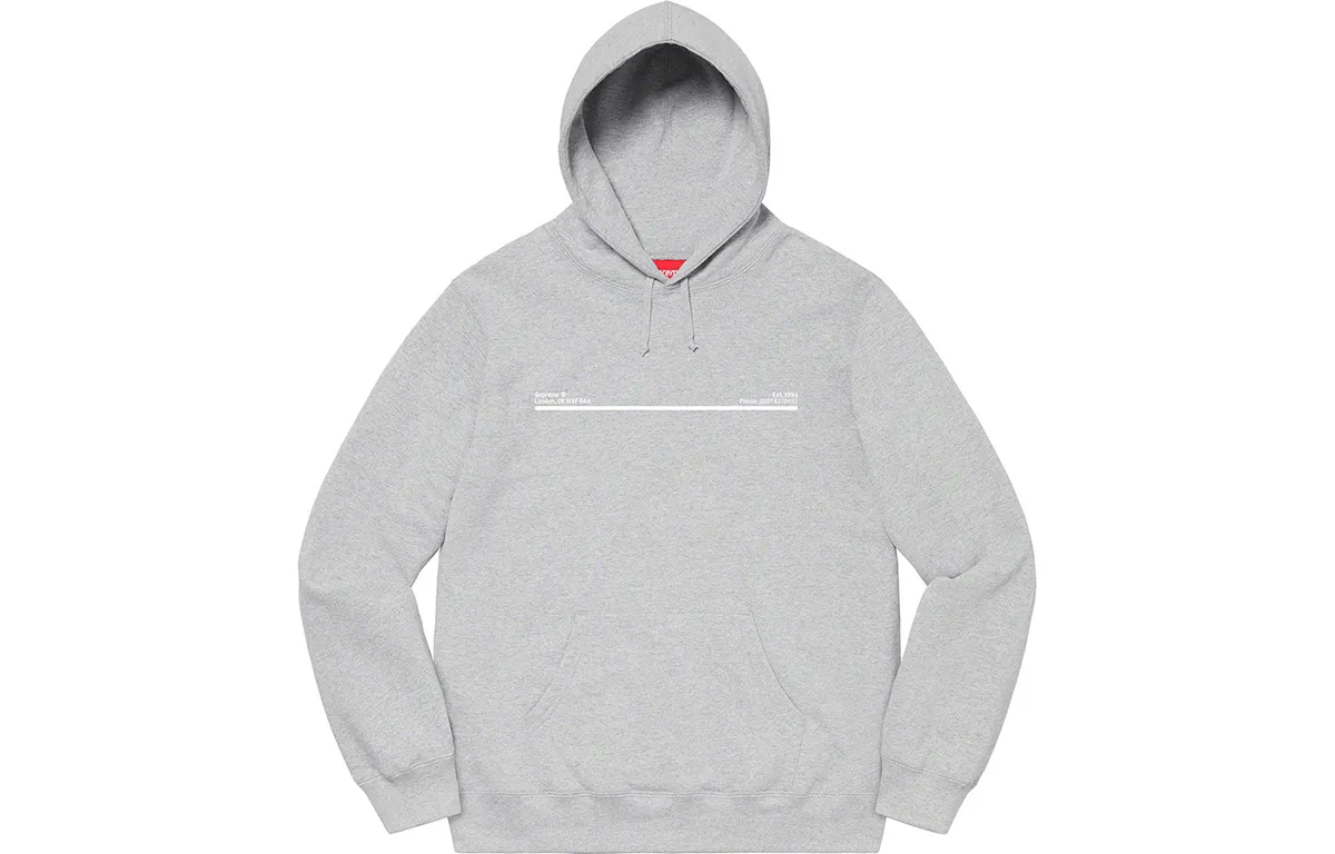 Supreme Shop Hooded Sweatshirt Los Angeles