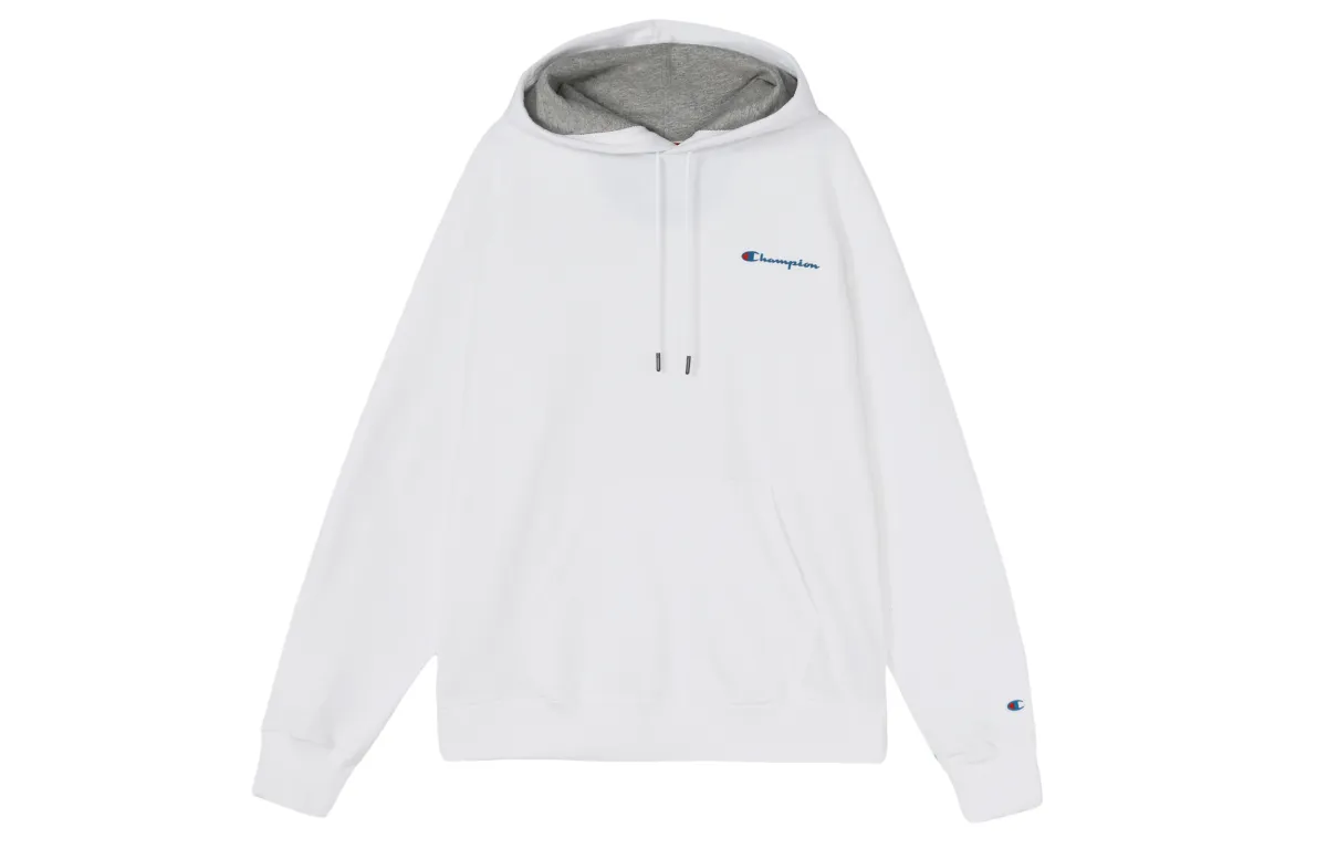 Champion Sweatshirt US Version Unisex White