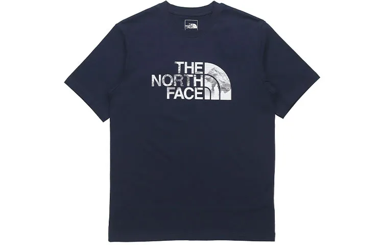 THE NORTH FACE T Shirt Unisex Navy Blue