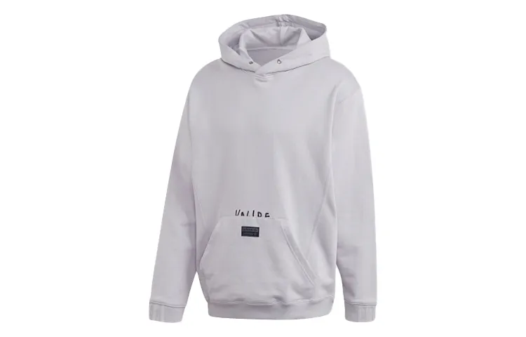 Adidas Sweatshirts Men's Honor Purple Hooded Moderate Regular
