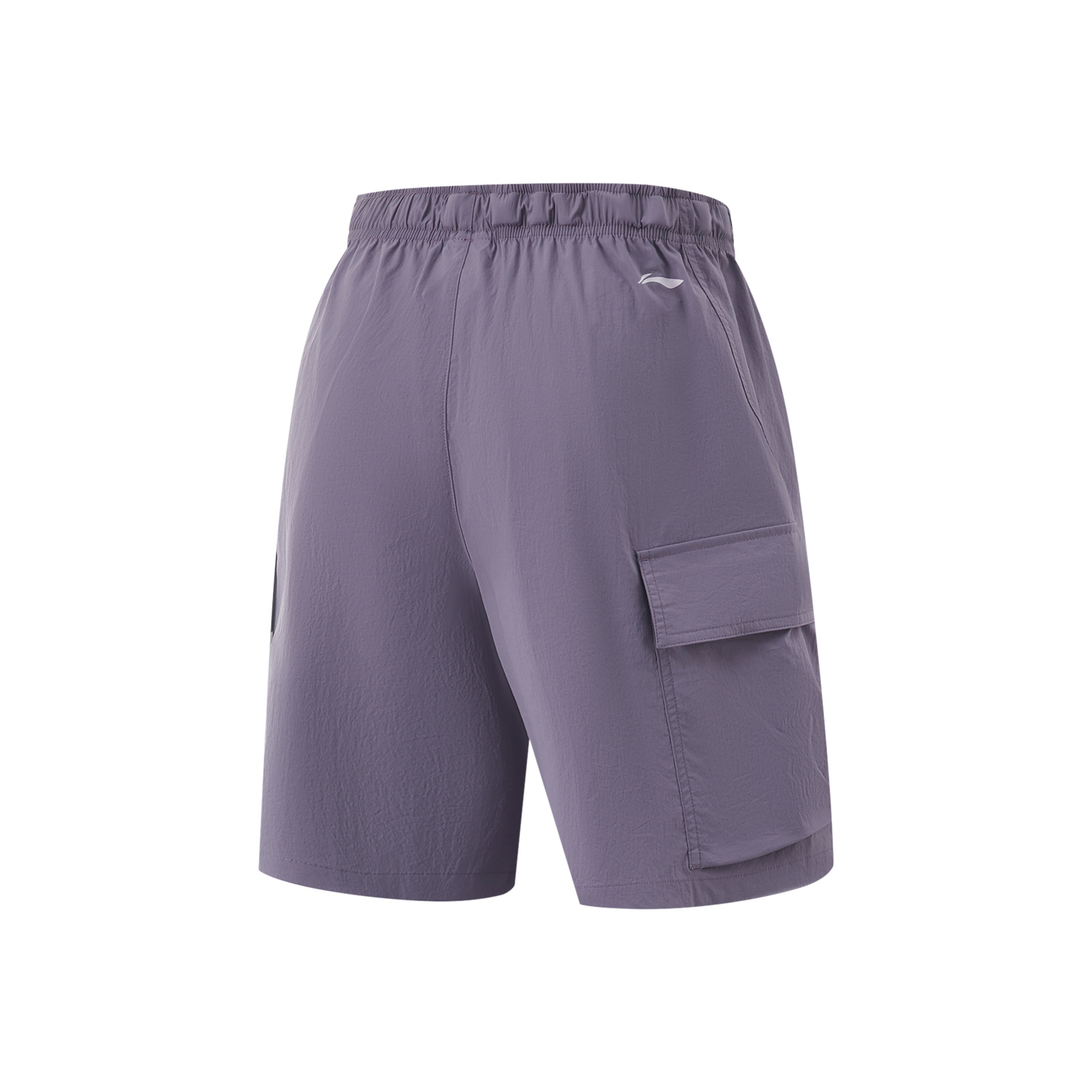 Li Ning Fitness Series Sports Shorts Women’s Crow Gray Purple